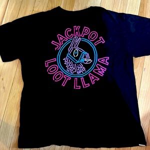 Fortnite Jackpot Llama tee shirt